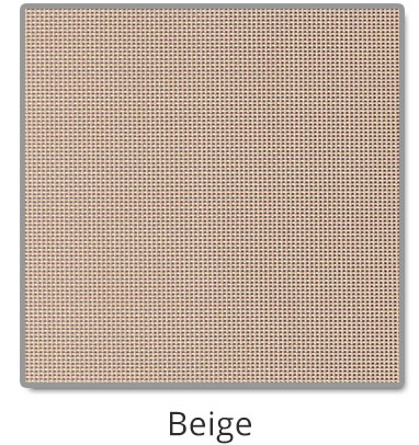 Beige TEXTILENE® 80 solar screen TEXTILENE® 80 solar screen in Beige color blocks up to 80% of the sun rays, reducing heat transfer through windows.
