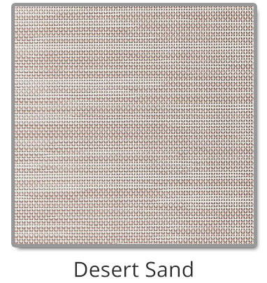 Desert Sand TEXTILENE® 80 solar screen TEXTILENE® 80 solar screen in Desert Sand color blocks up to 80% of the sun rays, reducing heat transfer through windows.