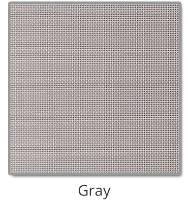 Gray TEXTILENE® 80 solar screen TEXTILENE® 80 solar screen in Gray color blocks up to 80% of the sun rays, reducing heat transfer through windows.